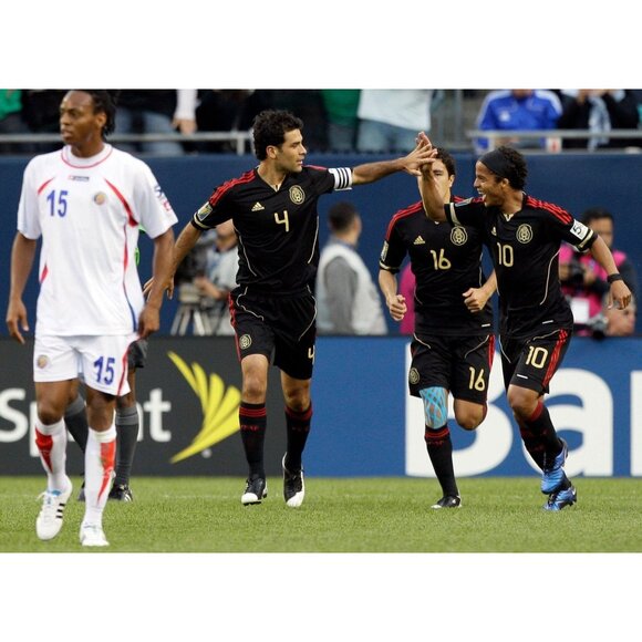 Marquez Mexico 2011 GOLD CUP FINAL Soccer Away Jersey Shirt M SKU# V31526 - Picture 9 of 9